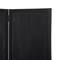 Black Mango Wood Contemporary Room Divider Screen, 70" x 59"